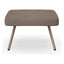 Pouf para Exterior - RESOL ANOU 4 PATAS - Varios Colores - Cojín Bliss Relleno de Espuma y Fibra Reciclada - 07073 - Resol - NOGAL BEAT - Taburete