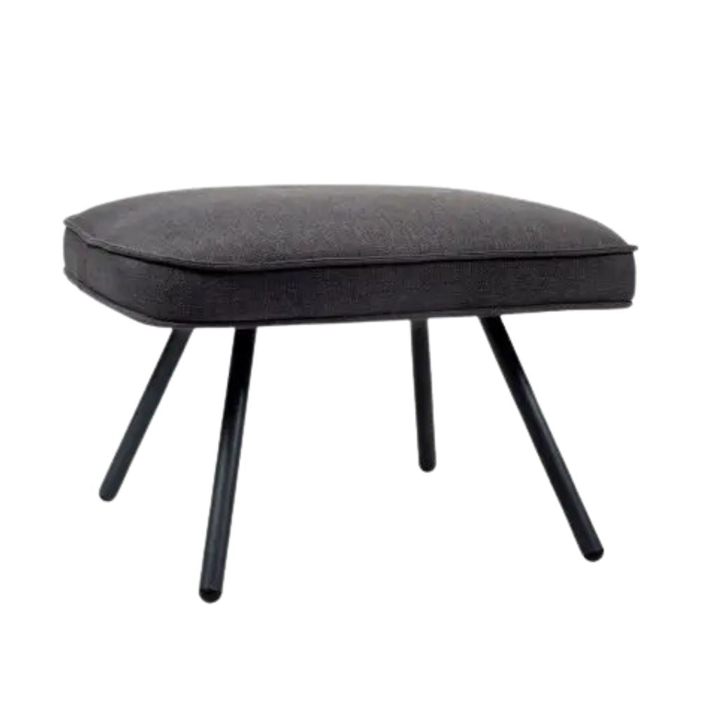 POUF RESOL ANOU | Pouf Ocasional para Habitación | Estructura Acero | Tapizado | Interior - 85985 + EGL49 - Resol - NOGAL BEAT - Bancos