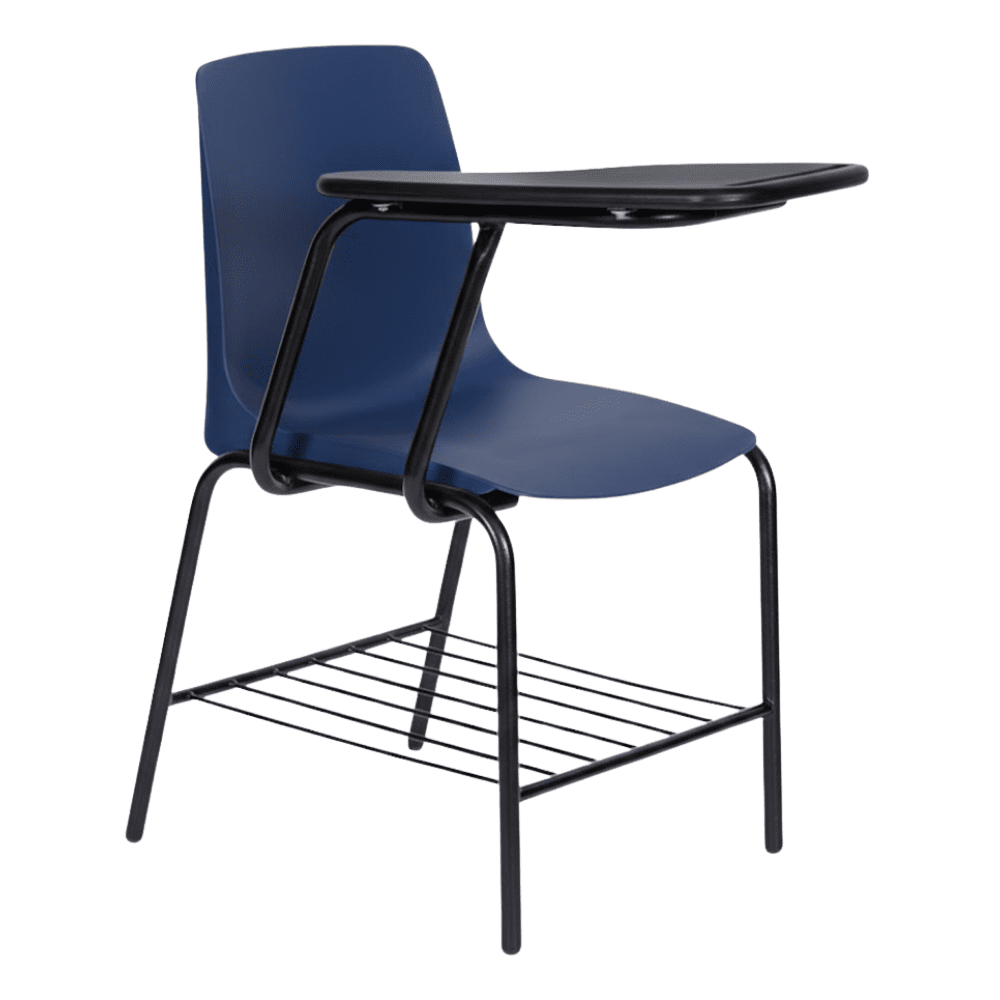 Pupitre Para Aula De Capacitación Ergonómico - ALBAR PL - 300 - Varios Colores - Respaldo y Asiento En Polipropileno - PL-300 - ALBAR - NOGAL BEAT - Sillas de Capacitación