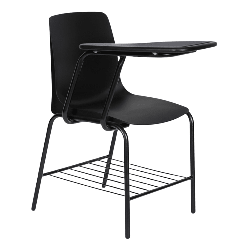 Pupitre Para Aula De Capacitación Ergonómico - ALBAR PL - 300 - Varios Colores - Respaldo y Asiento En Polipropileno - PL-300 - ALBAR - NOGAL BEAT - Sillas de Capacitación