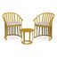 Set Comercial para Terraza 2 Sillones con Cojines y Mesa - RESOL RAFF - Varios Colores - Fibra de Vidrio - 6493 - Resol - NOGAL BEAT - Sofá de Terraza