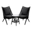 Set Lounge de Intemperie para Zona de Terraza - NOGAL BEAT ABRIL - Varios Colores - Aluminio y Cuerda - SET LOUNGE ABRIL Gris oscuro - CAMCO - NOGAL BEAT - Sofá de Terraza