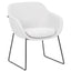 SILLA BRATTI ZEN TRINEO | Silla Ocasional Decorativa | Base Negro | Cuerpo Poliuretano | Tapiz Tela | Interior - Zen Trineo - Bratti - NOGAL BEAT - Sillas