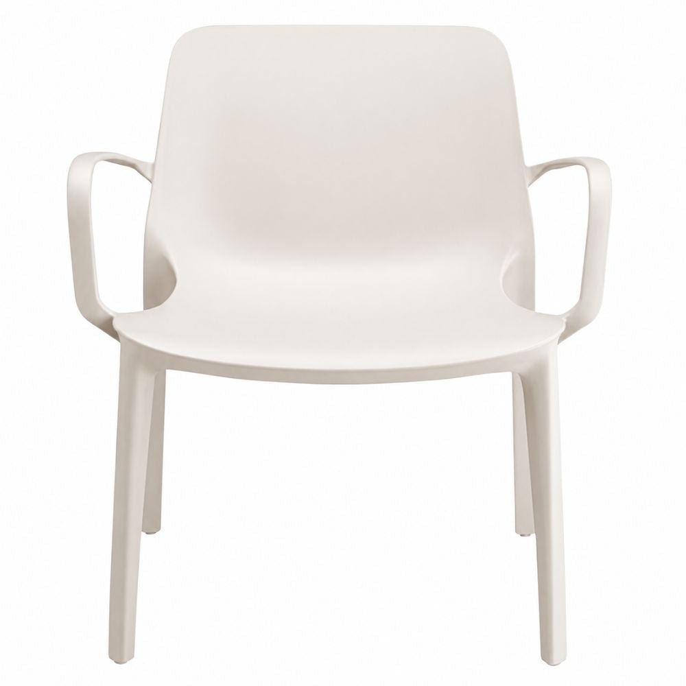 Silla Air Moulding - LABENZE GINEVRA LOUNGE 155-08200 - Varios Colores - Reforzada con Fibra de Vidrio y con Brazos - 155-08200 - Labenze - NOGAL BEAT - Silla Comercial Interior