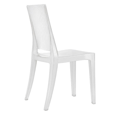 Silla Áreas de Exterior y Terrazas - LABENZE GLENDA - Varios Colores - Asiento y Respaldo en Policarbonato - 155-07800-ESP - Labenze - NOGAL BEAT - Silla de Terraza