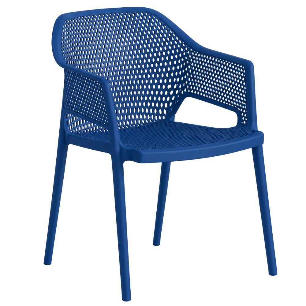 Silla Áreas de Exterior y Terrazas - LABENZE MINUSH 155-20000 - Varios Colores - Asiento y Respaldo Perforado con brazos - 155-20000 - Labenze - NOGAL BEAT - Silla de Terraza