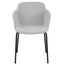 SILLA BRATTI LUNA | Silla Ocasional Decorativa | Base 4 Puntas Metal | Tapiz Tela | Cuerpo Polipropileno | Hule Espuma | Interior - Luna - Bratti - NOGAL BEAT - Sillas