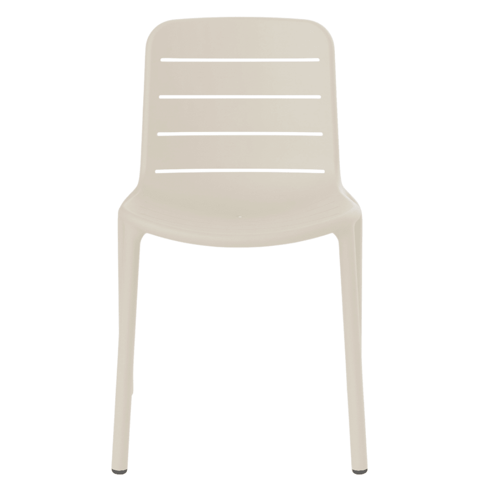 Silla RESOL GINA apilable en fibra de vidrio con polipropileno
