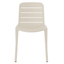 Silla RESOL GINA apilable en fibra de vidrio con polipropileno