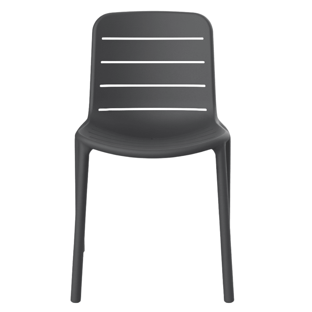 Silla RESOL GINA apilable en fibra de vidrio con polipropileno