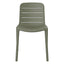 Silla Comercial para Bistró Protección UV - RESOL GINA - Varios Colores - Asiento y Respaldo en Polipropileno - 06462 - Resol - NOGAL BEAT - Silla Comercial Exterior