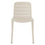 Silla Comercial para Bistró Protección UV - RESOL GINA - Varios Colores - Asiento y Respaldo en Polipropileno - 07143 - Resol - NOGAL BEAT - Silla Comercial Exterior