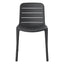 Silla Comercial para Bistró Protección UV - RESOL GINA - Varios Colores - Asiento y Respaldo en Polipropileno - 06461 - Resol - NOGAL BEAT - Silla Comercial Exterior