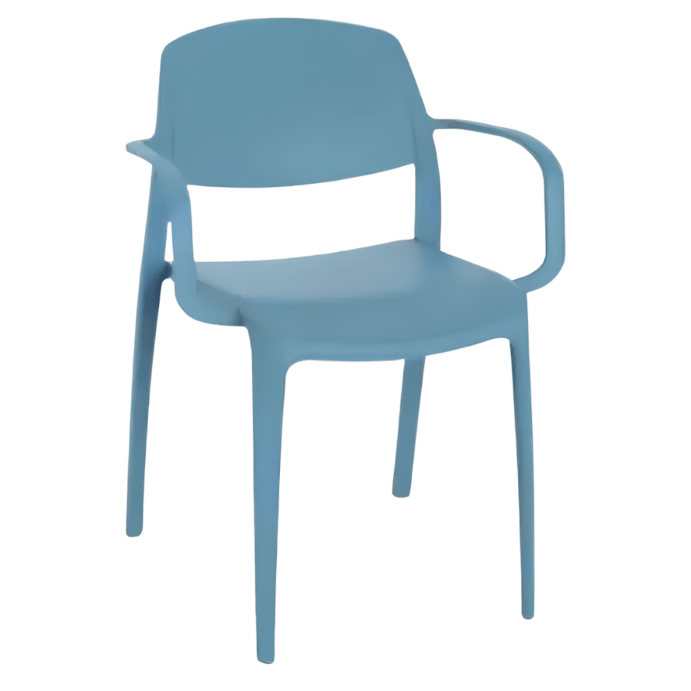 Silla RESOL SMART ARMCHAIR con brazos en polipropileno con fibra de vidrio