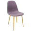 Silla Comercial para Cafetería - KINGSTRONG MURCIA SILL0904623 - Varios Colores - Asiento y Respaldo Tapizados - SILL0904623 - Mundo In - NOGAL BEAT - Silla Comercial Interior