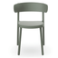 Silla Comercial para Cafetería Protección UV - RESOL CASINO - Varios Colores - Asiento y Respaldo en Polipropileno - 3958 - Resol - NOGAL BEAT - Sillas