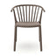 Silla Comercial para Cafetería Protección UV - RESOL WOODY - Varios Colores - Asiento Tapizado - 07095 - Resol - NOGAL BEAT - Silla Comercial Exterior