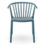 Silla Comercial para Cafetería Protección UV - RESOL WOODY - Varios Colores - Asiento Tapizado - 07098 - Resol - NOGAL BEAT - Silla Comercial Exterior