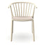 Silla Comercial para Cafetería Protección UV - RESOL WOODY - Varios Colores - Asiento Tapizado - 07092 - Resol - NOGAL BEAT - Silla Comercial Exterior