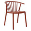 Silla Comercial para Cafetería Protección UV - RESOL WOODY - Varios Colores - Asiento y Respaldo en Polipropileno - 07022 - Resol - NOGAL BEAT - Silla Comercial Exterior