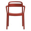 Silla Comercial Para Cafetería Reciclable - RESOL JUNE armchair - Varios Colores - Asiento y Respaldo en Polipropileno - 06857 - Resol - NOGAL BEAT - Silla Comercial Interior