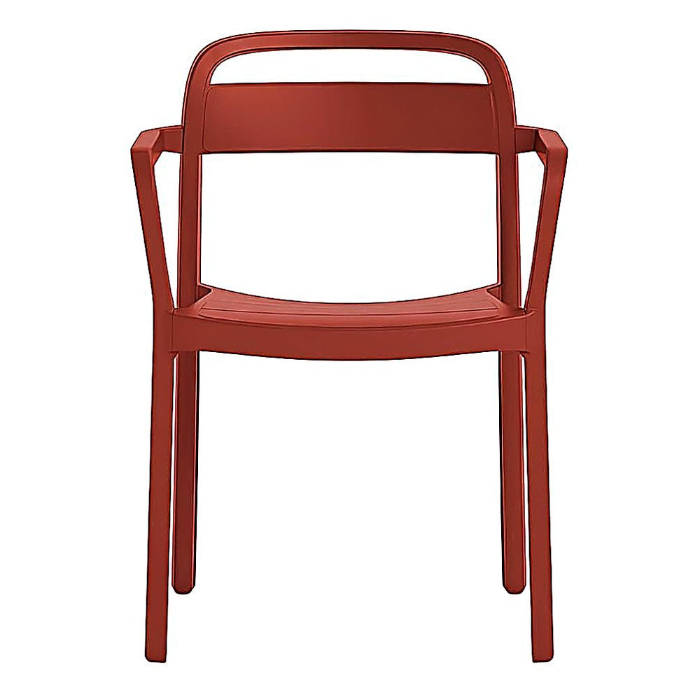 Silla Comercial Para Cafetería Reciclable - RESOL JUNE armchair - Varios Colores - Asiento y Respaldo en Polipropileno - 06857 - Resol - NOGAL BEAT - Silla Comercial Interior