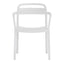 Silla Comercial Para Cafetería Reciclable - RESOL JUNE armchair - Varios Colores - Asiento y Respaldo en Polipropileno - June armchair - Resol - NOGAL BEAT - Sillas