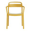 Silla Comercial Para Cafetería Reciclable - RESOL JUNE armchair - Varios Colores - Asiento y Respaldo en Polipropileno - June armchair - Resol - NOGAL BEAT - Sillas