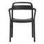 Silla Comercial Para Cafetería Reciclable - RESOL JUNE armchair - Varios Colores - Asiento y Respaldo en Polipropileno - June armchair - Resol - NOGAL BEAT - Sillas