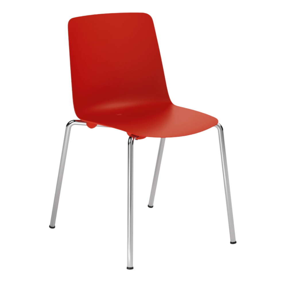 Silla Comercial para Cafetería Resistente a Rayos UV - COLOS VESPER 1 - Varios Colores - para Ambiente Salino - VESPER 1 - Colos - NOGAL BEAT - Sillas