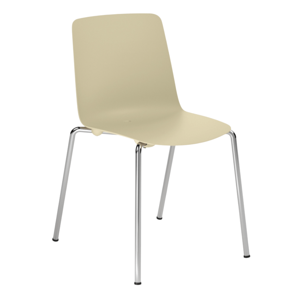 Silla Comercial para Cafetería Resistente a Rayos UV - COLOS VESPER 1 - Varios Colores - para Ambiente Salino - VESPER 1 - Colos - NOGAL BEAT - Sillas