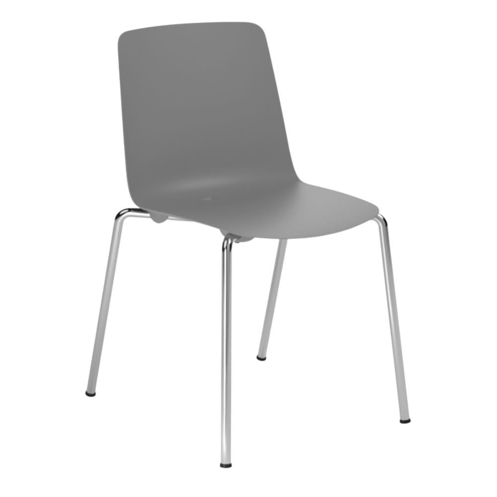 Silla Comercial para Cafetería Resistente a Rayos UV - COLOS VESPER 1 - Varios Colores - para Ambiente Salino - VESPER 1 - Colos - NOGAL BEAT - Sillas