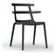 Silla Comercial para Cafetería - RESOL TOKYO - Varios Colores - Asiento y Respaldo en Polipropileno - 01626 - Resol - NOGAL BEAT - Silla Comercial Interior