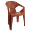 Silla Comercial para Cafetería y Comedor al Aire Libre Monobloc - RESOL DELTA - Varios Colores - Apilable con 4 Puntas y Protección UV - 07165 - Resol - NOGAL BEAT - Sillas