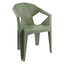 Silla Comercial para Cafetería y Comedor al Aire Libre Monobloc - RESOL DELTA - Varios Colores - Apilable con 4 Puntas y Protección UV - 07164 - Resol - NOGAL BEAT - Silla Comercial Exterior