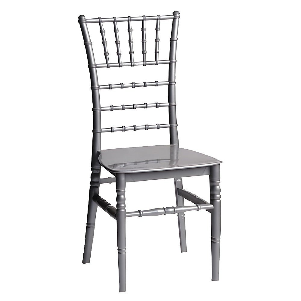 Silla Comercial para Eventos de Catering Estilo Vintage - KINGSTRONG TIFFANY SILL0020356 - Varios Colores - Asiento y Respaldo en Polipropileno - SILL0020356 - Mundo In - NOGAL BEAT - Silla Comercial Interior