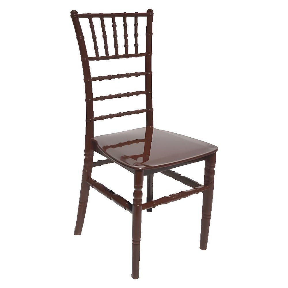 Silla Comercial para Eventos de Catering Estilo Vintage - KINGSTRONG TIFFANY SILL0020356 - Varios Colores - Asiento y Respaldo en Polipropileno - SILL0020356 - Mundo In - NOGAL BEAT - Silla Comercial Interior