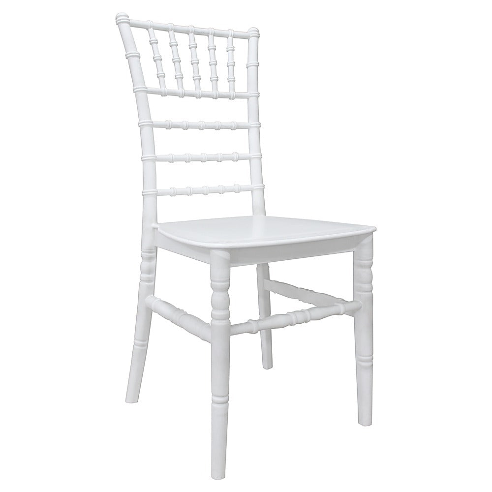 Silla Comercial para Eventos de Catering Estilo Vintage - KINGSTRONG TIFFANY SILL0020356 - Varios Colores - Asiento y Respaldo en Polipropileno - SILL0020356 - Mundo In - NOGAL BEAT - Silla Comercial Interior