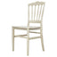 Silla Comercial para Eventos y Banquetes Estilo Vintage - KINGSTRONG JM VERSALLES SILL0020319 - Varios Colores - Asiento y Respaldo en Polipropileno - SILL0020319 - Mundo In - NOGAL BEAT - Silla Comercial Interior