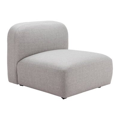 Silla Comercial para Food Court - ZUO BIAK MIDDLE - Gris - Asiento y Respaldo Tapizados - 110367 - Zuo - NOGAL BEAT - Silla Comercial Interior