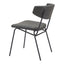 Silla Comercial para Food Court - ZUO CHARON - Varios Colores - Asiento y Respaldo Tapizados en Piel Sintética - 110259 - Zuo - NOGAL BEAT - Silla Comercial Interior