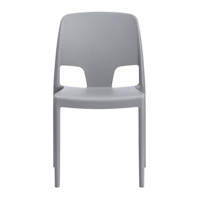 Silla Comercial para Hotel - INFINITI MARGOT POP - Varios Colores - Asiento y Respaldo en Polipropileno - 110-49700-GRS-ESP - Infiniti - NOGAL BEAT - Silla Comercial Exterior