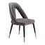 Silla Comercial para Hotel - ZUO ARTUS - Varios Colores - Asiento y Respaldo Tapizados en Tejido Texturizado - 110003 - Zuo - NOGAL BEAT - Silla Comercial Interior