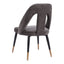 Silla Comercial para Hotel - ZUO ARTUS - Varios Colores - Asiento y Respaldo Tapizados en Tejido Texturizado - 110003 - Zuo - NOGAL BEAT - Silla Comercial Interior