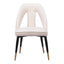 Silla Comercial para Hotel - ZUO ARTUS - Varios Colores - Asiento y Respaldo Tapizados en Tejido Texturizado - 110002 - Zuo - NOGAL BEAT - Silla Comercial Interior