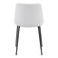Silla Comercial para Hotel - ZUO BYRON DINING CHAIR WHITE 101779 - Blanco - Asiento y Respaldo Tapizados - 101779 - Zuo - NOGAL BEAT - Sillas