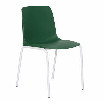 Silla Comercial Para Restaurante - ALBAR PL - 30 - Varios Colores - Asiento y Respaldo En Polipropileno - PL-30 - ALBAR - NOGAL BEAT - Sillas
