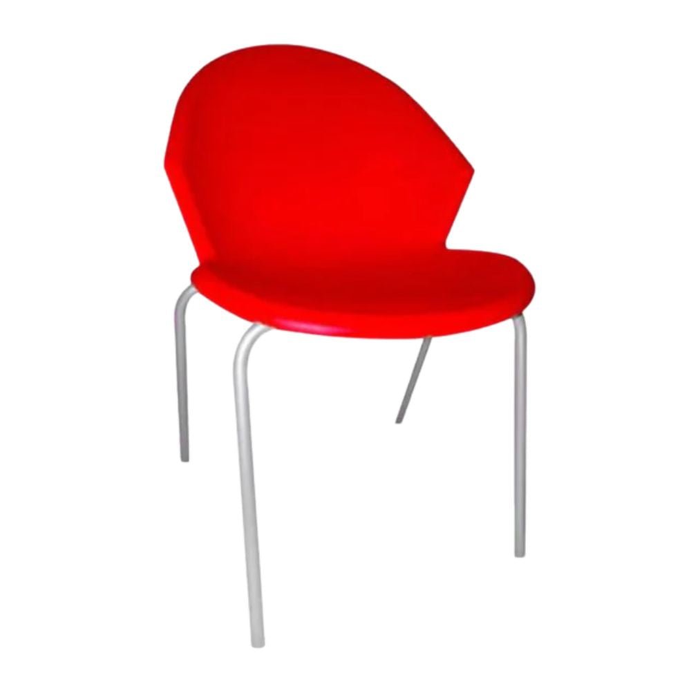 Silla Comercial Para Restaurante - ALBAR PL - 50 - Varios Colores - Plastico de Polipropileno - PL - 50 P - ALBAR - NOGAL BEAT - Sillas