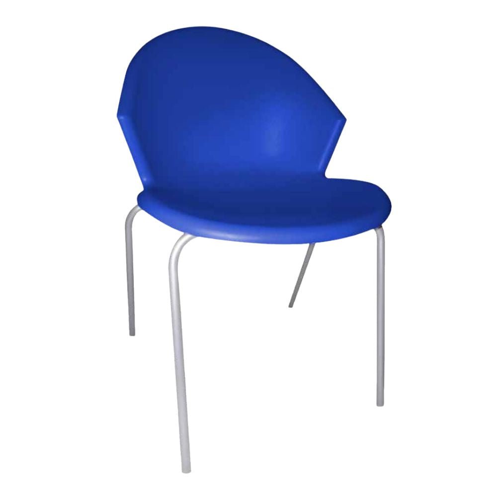 Silla Comercial Para Restaurante - ALBAR PL - 50 - Varios Colores - Plastico de Polipropileno - PL - 50 P - ALBAR - NOGAL BEAT - Sillas