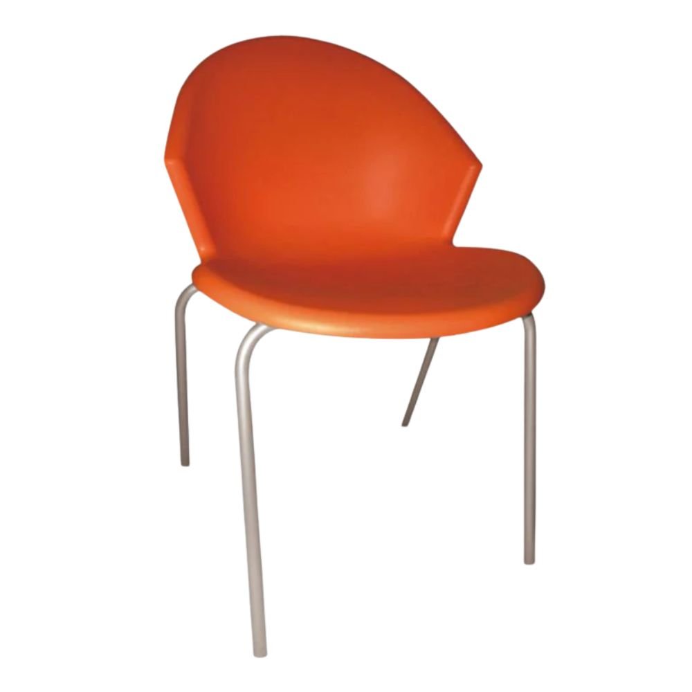 Silla Comercial Para Restaurante - ALBAR PL - 50 - Varios Colores - Plastico de Polipropileno - PL - 50 P - ALBAR - NOGAL BEAT - Sillas
